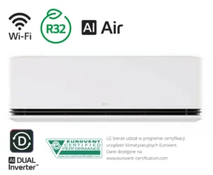 LG Dualcool AI Deluxe Soft Air