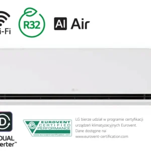 LG Dualcool AI Deluxe Soft Air