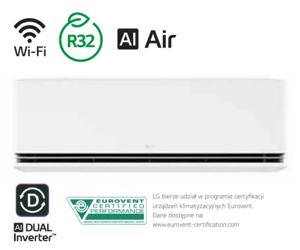 LG DUALCOOL AI PREMIUM SOFT AIR