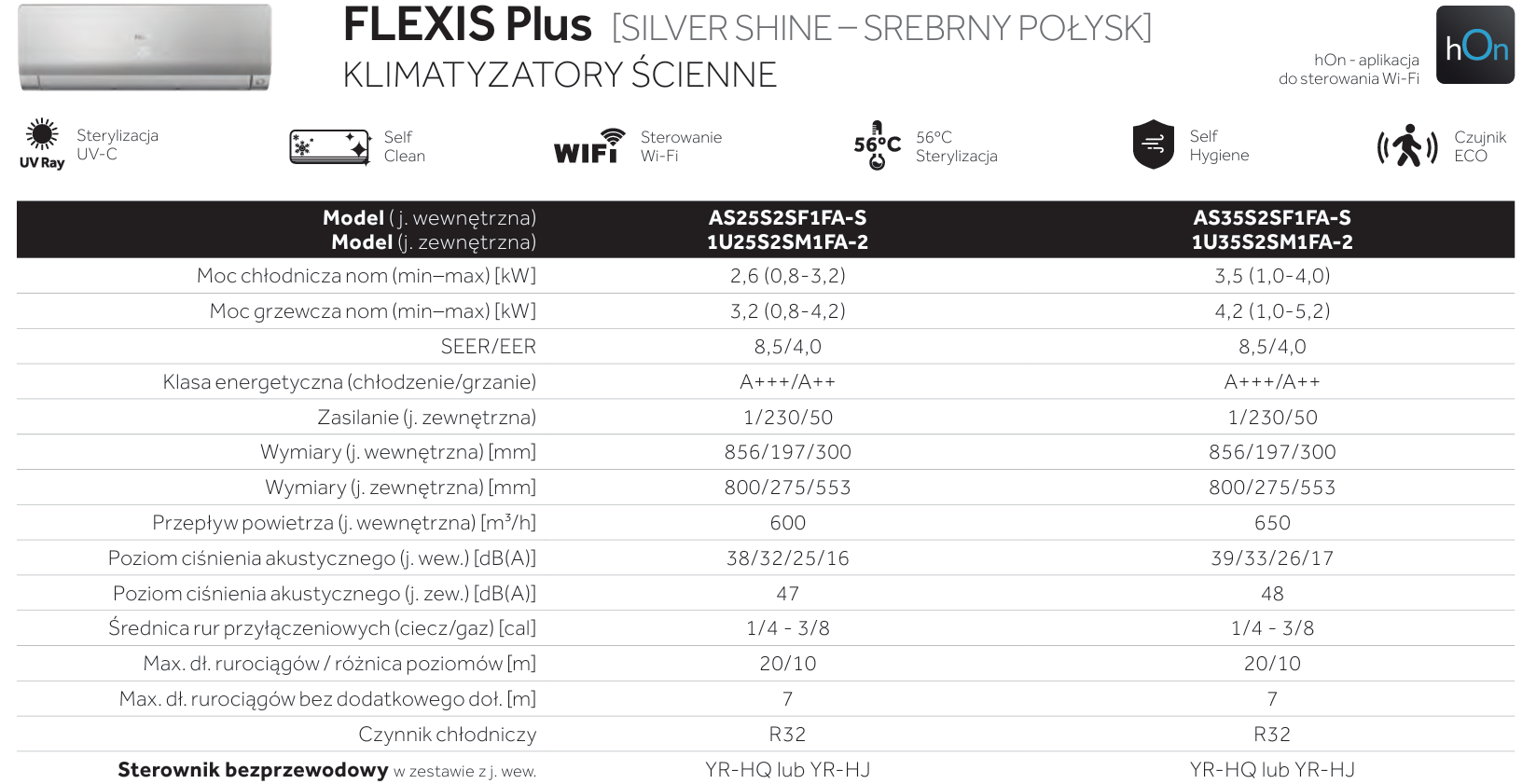 Klimatyzator Haier FLEXIS Plus Silver Shine 2,6 kW z montażem - obrazek 9