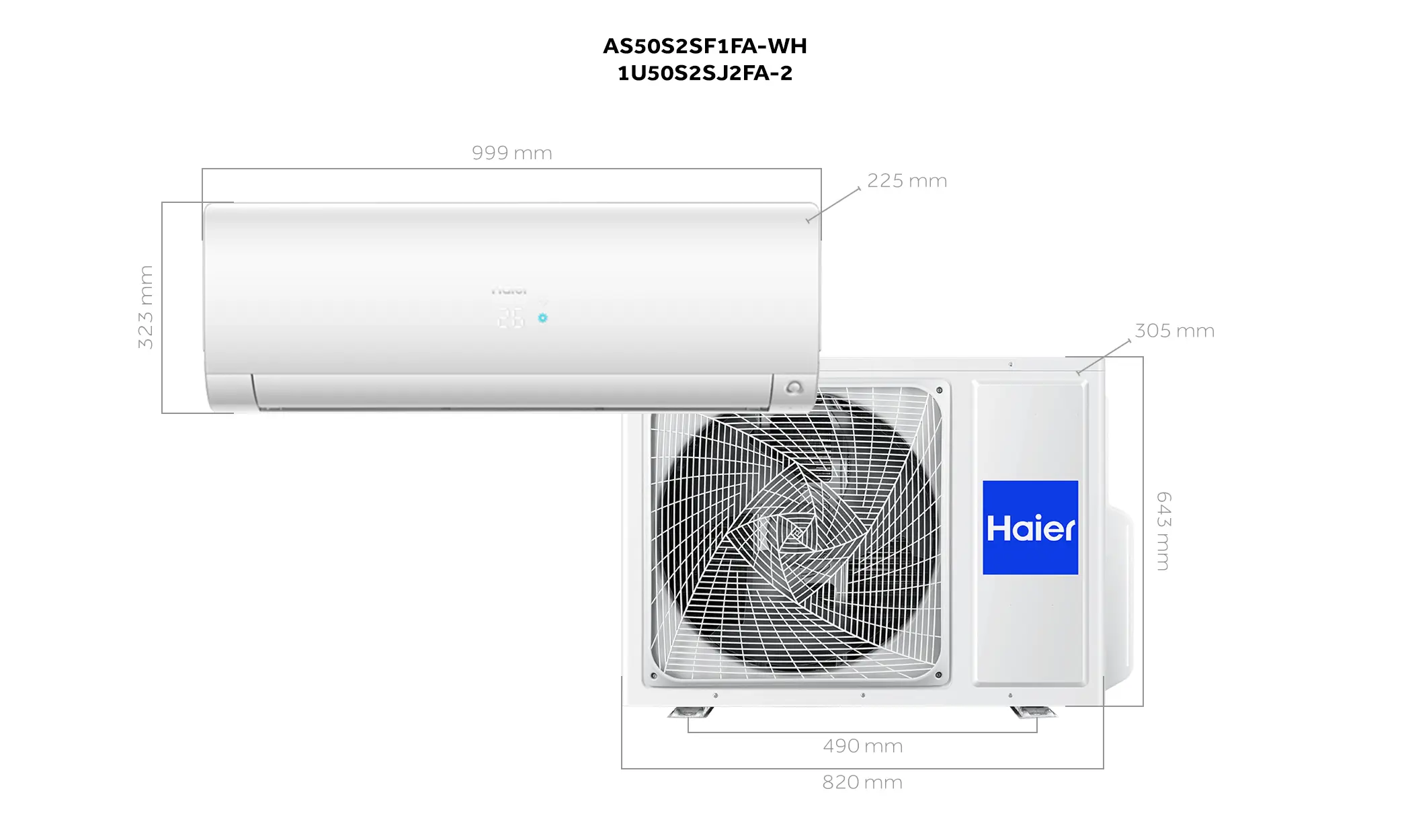 Klimatyzator Haier FLEXIS Plus White Matt 2,6 kW z montażem - obrazek 7