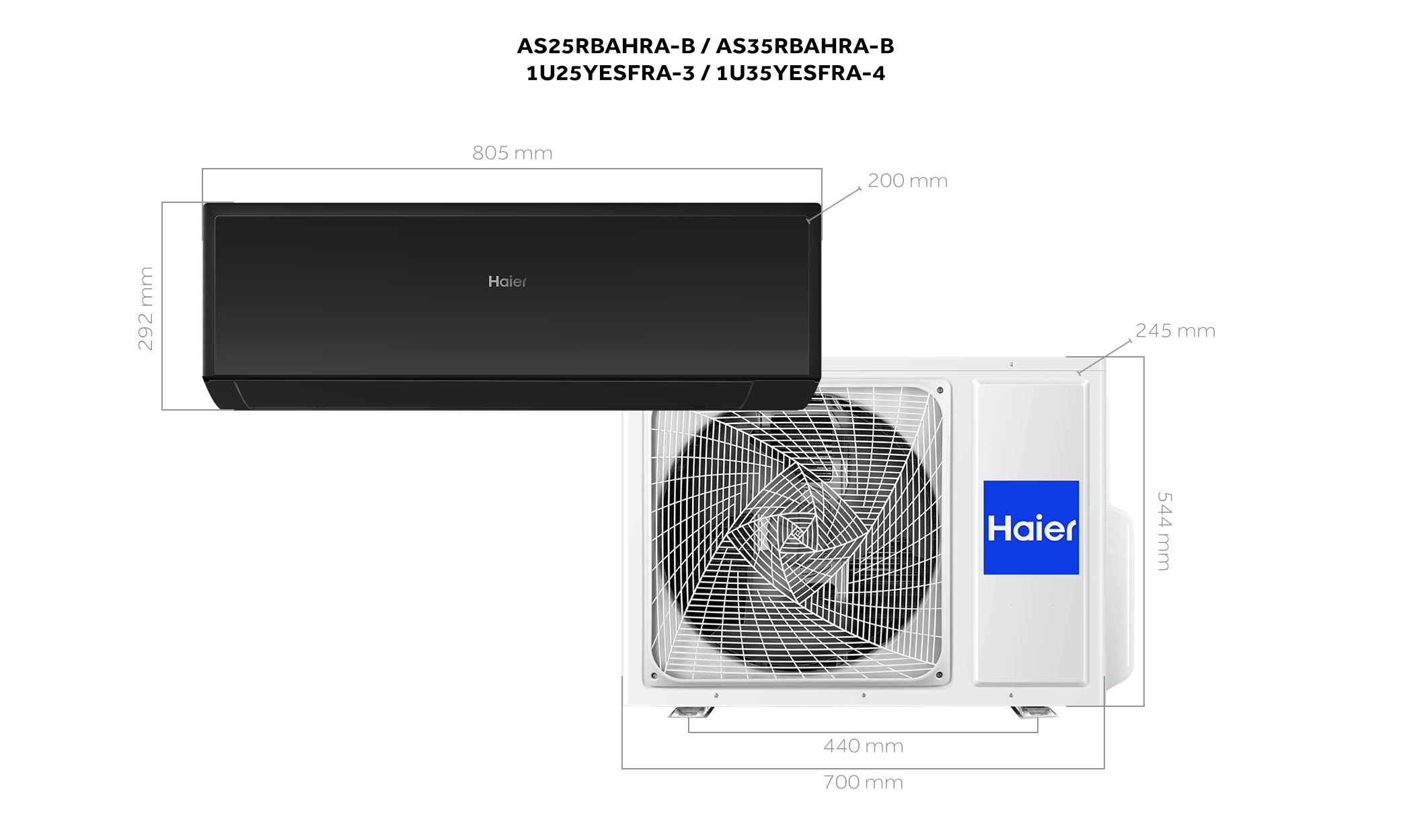 Klimatyzator Haier REVIVE Plus Black Shine 4,8 kW z montażem - obrazek 7